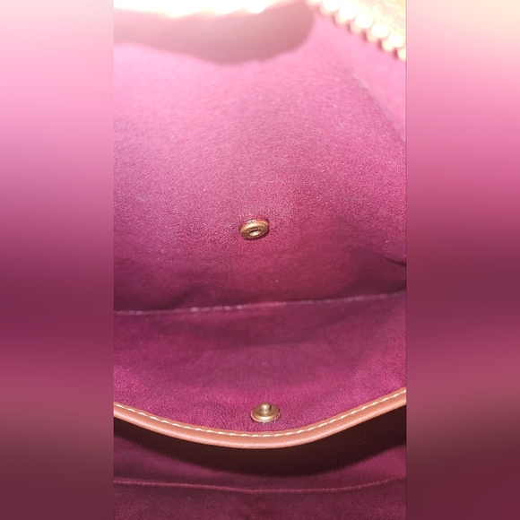 SOLD🧡 Coach Coated Canvas Tan Rust Signature Cary Shoulder Bag & Wallet Bundle - Picture 8 of 16